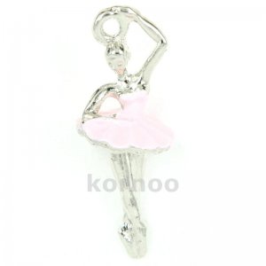 Ballet dancer charm