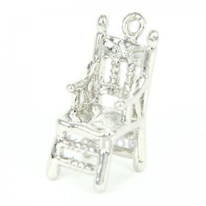 Silver dining chair
