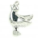 Silver canary charm