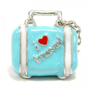 Travel luggage charm