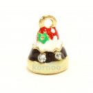 Layered cake charm with icing