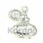 Lovely Silver Perfume Atomizer Charm
