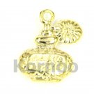 Lovely Gold Perfume Atomizer Charm