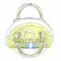 3D Enamel Yellow Sporty Handbag Charm