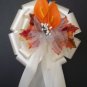 IVORY/Fall Autumn Pew Bows - Wedding Decorations