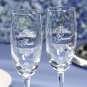 Western Cowboy Toasting Champagne/Wine Flute Glasses -Wedding-