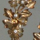 Vintage Coro Earrings circa 1940s