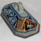 Modern Vintage Pottery Butter Dish - Salt type glaze
