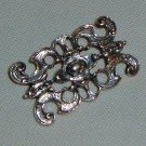 Vintage European Silver Brooch - Marked 825