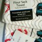 Three Spring & Summer Theme Colorful Flour Sack Towels