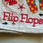 Three Spring & Summer Theme Colorful Flour Sack Towels