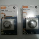 Two General Electric Indoor 24 Hour Programmable Timers