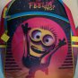 Multicolor Bust A Minion Back Pack With Lunch Bag