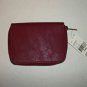Burgundy Compact Synthetic Wallet By Sears