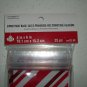 Four Packages Candy Stripe Christmas Holiday Zipper Bags