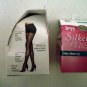 Two Packages Leggs Silken Mist Controp Top Pantyhose Nude Size B
