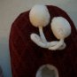 Two Pairs Comfortable Sherpa Lined Knit Slipper Socks Size S/M (5-7)