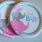 Two Sets of Baby Theme Paper Dinner Plates