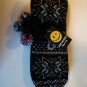 Joe Boxer Winter Theme Multicolor Pom Poms Slipper Socks Size Large (9-10)