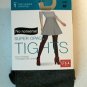 Two  Pairs No Nonsense Gray (Grey) Opaque Tights Size Medium