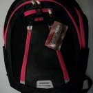 Black With Dark Pink Zippers Eastsport Teen/Adult Backpack