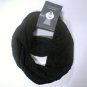 Womens Versatile Covington Black Loop Scarf
