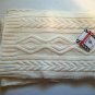 Womens Ivory Color Fall Winter Scarf By Isotoner