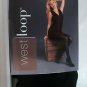 Two Packages Womens Black Control Top Tights Size Large