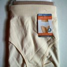 One 3-Pack Set of Warners No Muffin Top Seamless Briefs Size 9