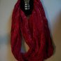 Versatile Dressy Red Loop Women's Scarf By Mix It
