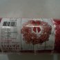 Three Red & White Premium Mesh Ribbons For Craft Projects