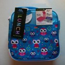 Childrens Owl Theme Lunch Bag With Bottle, Food Container & Ice Pack