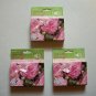 Three Floral Pattern Design Gift Card Holders With Sound (Music)