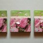 Three Floral Pattern Design Gift Card Holders With Sound (Music)