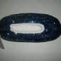 Womens Blue Sequins Slipper Socks S/M Small / Medium By Mixit