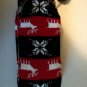 Joe Boxer Winter Theme Multicolor Pom Poms Slipper Socks Size Large (L 9-10)