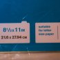Six Sets Letter Size 5-Pack Count Index Dividers With Clear Tabs
