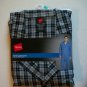 Mens Multicolor Plaid Woven Long Sleeve Pajama Set Size Extra Large XL