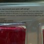 Slap & Wrap Dark Pink Reflective Pant Leg Bands