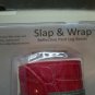 Slap & Wrap Dark Pink Reflective Pant Leg Bands