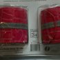 Slap & Wrap Dark Pink Reflective Pant Leg Bands
