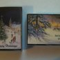 Two Boxes Kmart Christmas Holiday Greeting Cards Lot #25