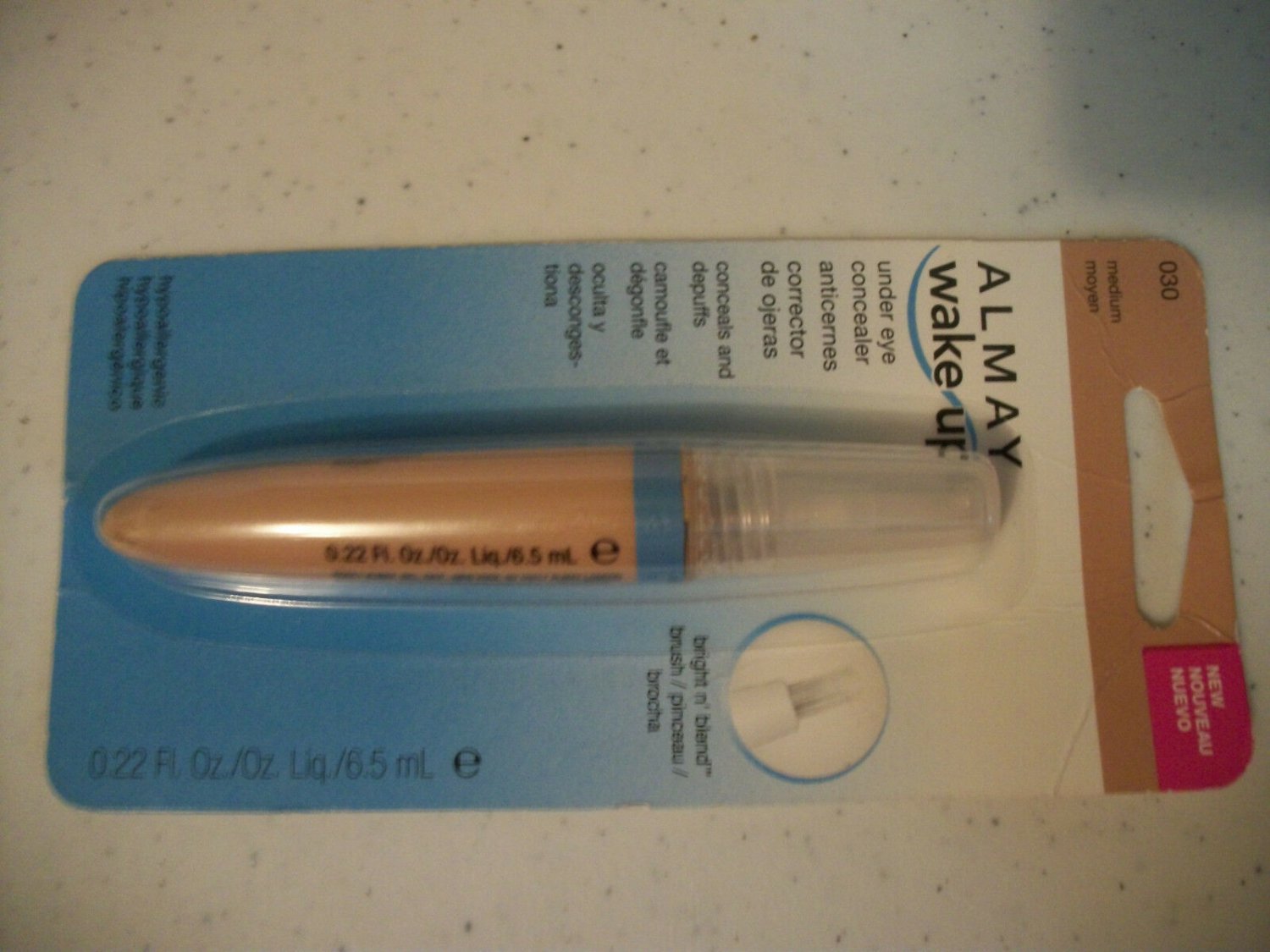 Almay Wakeup Hypoallergenic Under Eye Concealer Medium 030