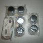Four Sets Silver Mini Cupcake Liners By Wilton