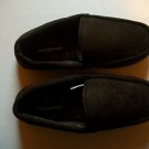 Mens Brown Medium Size Memory Foam Slippers By Weatherproof