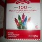 Six Boxes Christmas Holiday Multicolor 100-Count Mini Lights