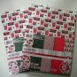 Two Packages Of Christmas Holiday Cardstock For Craft Projects