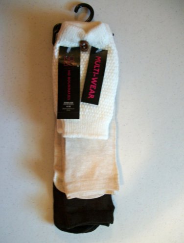 Multiwear One Pair Set Boot Cuff-Knee High-Over Knee (Shoe 4-10)