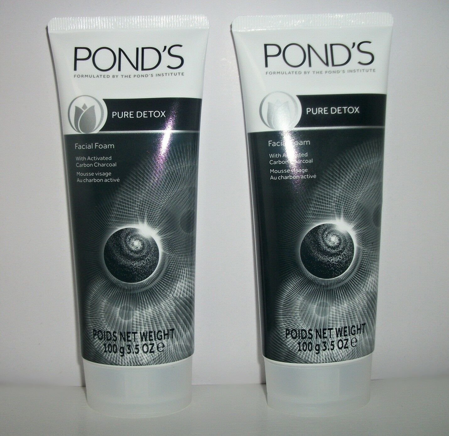 review facial foam ponds charcoal