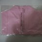 Womens Pink Cotton Button Down Dickey White Trim Collar
